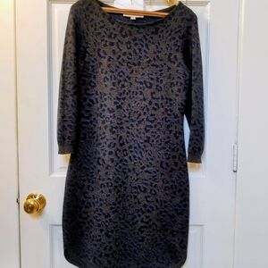 Elegant Leopard Print Dress